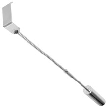 Rastrillo De Ceniza De Acero Inoxidable Para Chimenea Plata