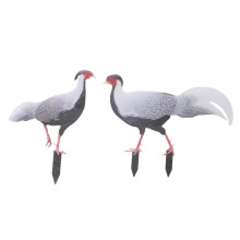 Mehrzweck-Gartenstecker mit Tiermotiven, doppelseitig, innovativ, wasserfest, dekorativ für Garten, Hof und Rasen, mit Perlenmotiv, Huhn