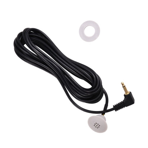 2X Microfono  Esterno Vivavoce per Autoradio da 3,5 mm per  Sportage 2011-2013 e per  Accent Solaris 2011-2016 2