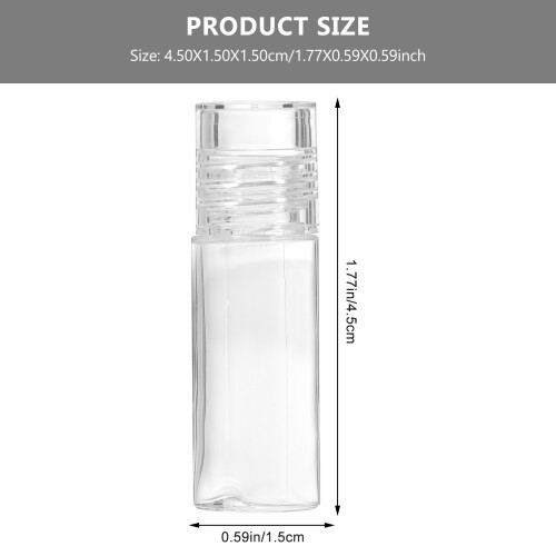 20St Draagbare Plastic Poederhouders Voor Make-Up En 1