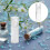 20St Draagbare Plastic Poederhouders Voor Make-Up En 5