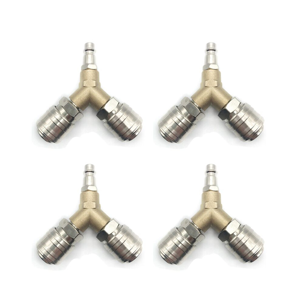 4X Compressed Air Connection, Compressed Air Distributor, Compressed Air With 1/4 Inch Connections 4713492604309
