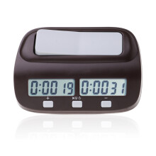 Horloge d'échecs professionnelle, minuteur de jeu, compte à rebours, horloge d'échecs internationale