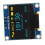 5X Módulo de Tela OLED de 0,96 Polegadas I2C IIC 128x64 SSD-1306 Tela LCD 3,3V-5V Azul Amarelo para ESP32 ESP8266 6