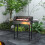 Outsunny Barbacoa de Carbón Bicolor 118 x 32 x 90 cm 2