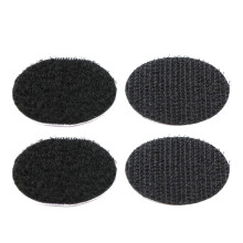 30Pcs Durable Black Hook and Loop Tape Rug Anchor for Rug Fastening