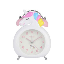 Clock Cartoon Alarm Clock with Night Light Silent Alarm Clock Children's Alarm Clock Birthday Christmas Gift