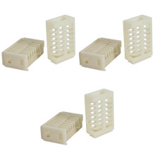 300 Pièces Amovible Cage Cage Matériel Apicole Fournitures Apicole Abeille Reine Cage Déménagement Catcher Cage Multifonction Abeille Roi Cage