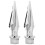 2pcs Flag Pole End Cap For Office Moving In Silver 8.3x2.2in 1