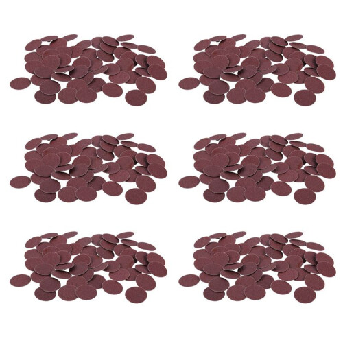 300 PCS 2 Inch /50 mm 80 Grit Roll Lock Sanding Disc Abrasive Pads