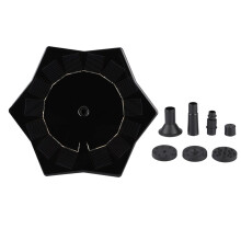 Beautiful Shape Solar Fountain Mini DC Brushless Fountain for Garden Pool Landscape Decoration