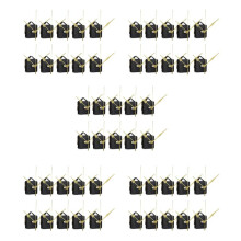 50Pcs DIY Silent Movement Spindle Hands Wall Quartz Clock Movement Mechanism Repair Tools Part Clock Kit