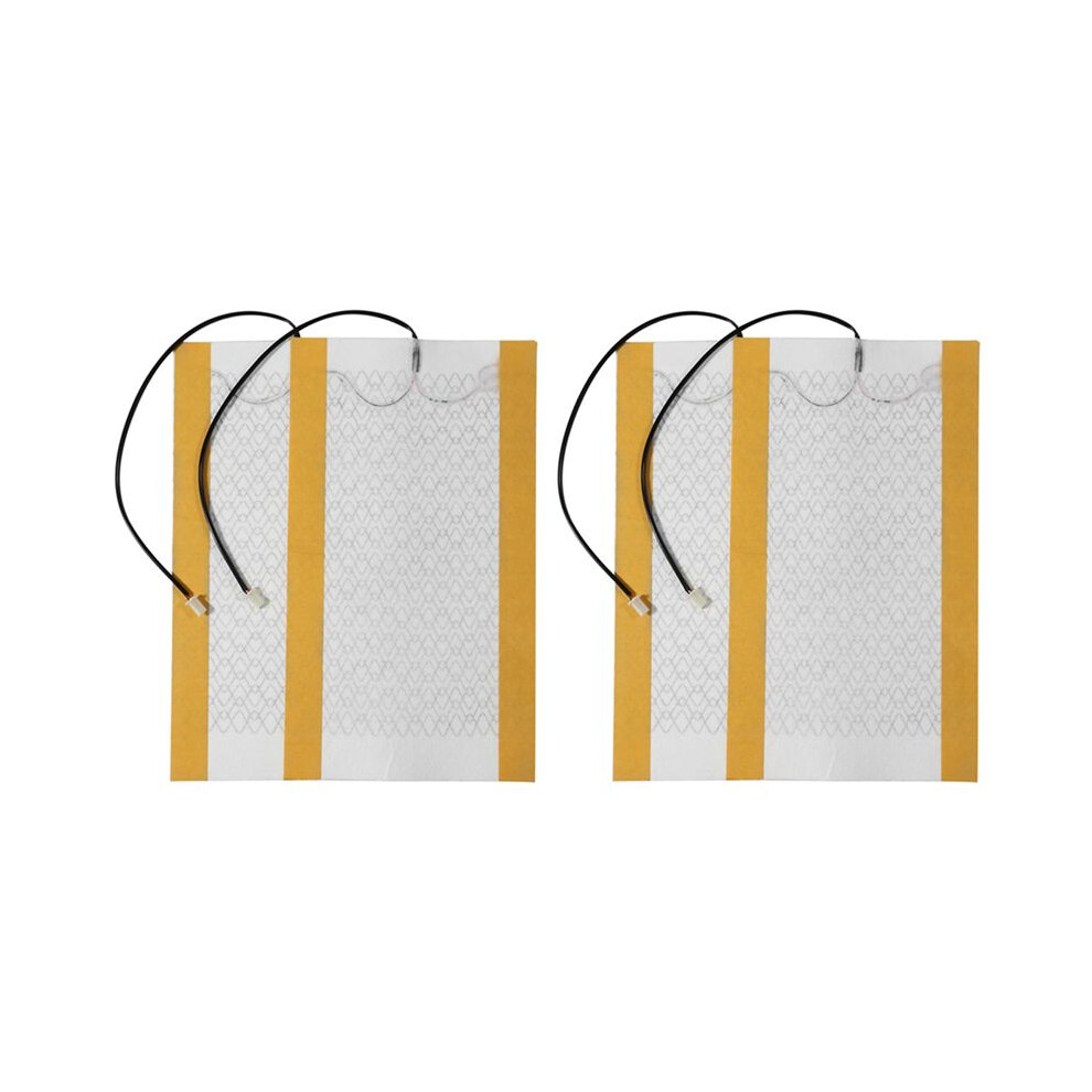 4Pcs 12V Car Carbon Fiber Heater Heating Pads Heater Elements Winter Warmer Heated Car Cushion Cover 6032248213366