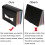 Expanding File Folder 12 Pockets File Organizer Filing Box,A4 Accordion Bill/Document/Receipt Folders with Colored Tabs 6