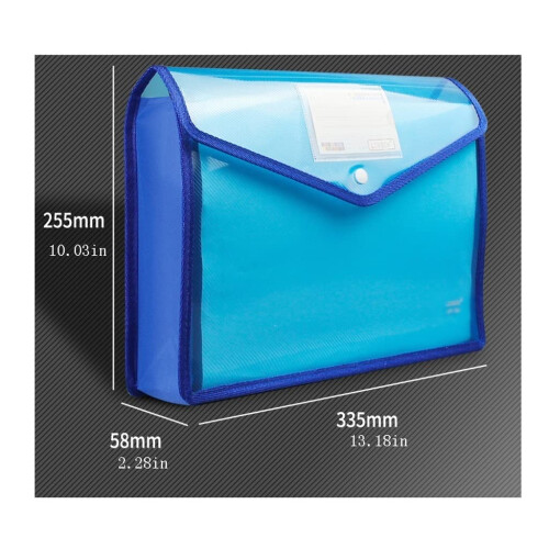 A4 Clipboard Folder Document Organizer with SpaceSaving Design for Office School and Travel 1