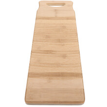 solid bamboo scrubbing board 60cm anti-slip for home laundry washing