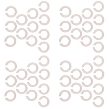 48-Teiliger Lampen Schirm, Loch Konverter E27 zu E14, Lampenschirm Ring Reduzierer zum Anbringen Von Schrauben Lampen Schirmen ein Deckel Lampen