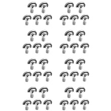 40Er Pack 1/4 Zoll Schnellspanner Platte Befestigungsschraube D-Ring D Welle Qr Schrauben Adapter Halterung fuer Dslr Kamera Stativ Einbeinstativ Qr