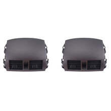 2X Grå Center Dash A/C Outlet Air Vent Panel för   2008-2013