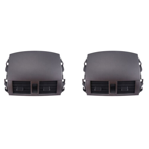 2X Grey Center Dash A/C Outlet Air Vent Panel for   2008-2013