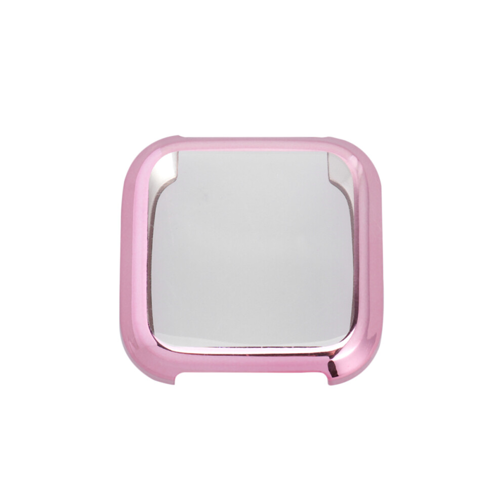 3Pcs Stylish Smart Watch Case Tpu Protective Frame Cover Pink 032297150229