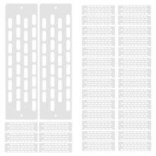 50Pcs Beehive Door Multi-Hole Anti-Escape Nest Protection Plate