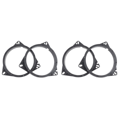 4PCS 6.5 Inch Car Horn Gasket Solid Speaker Washer Adapter Bracket Suitable for    Qashqai