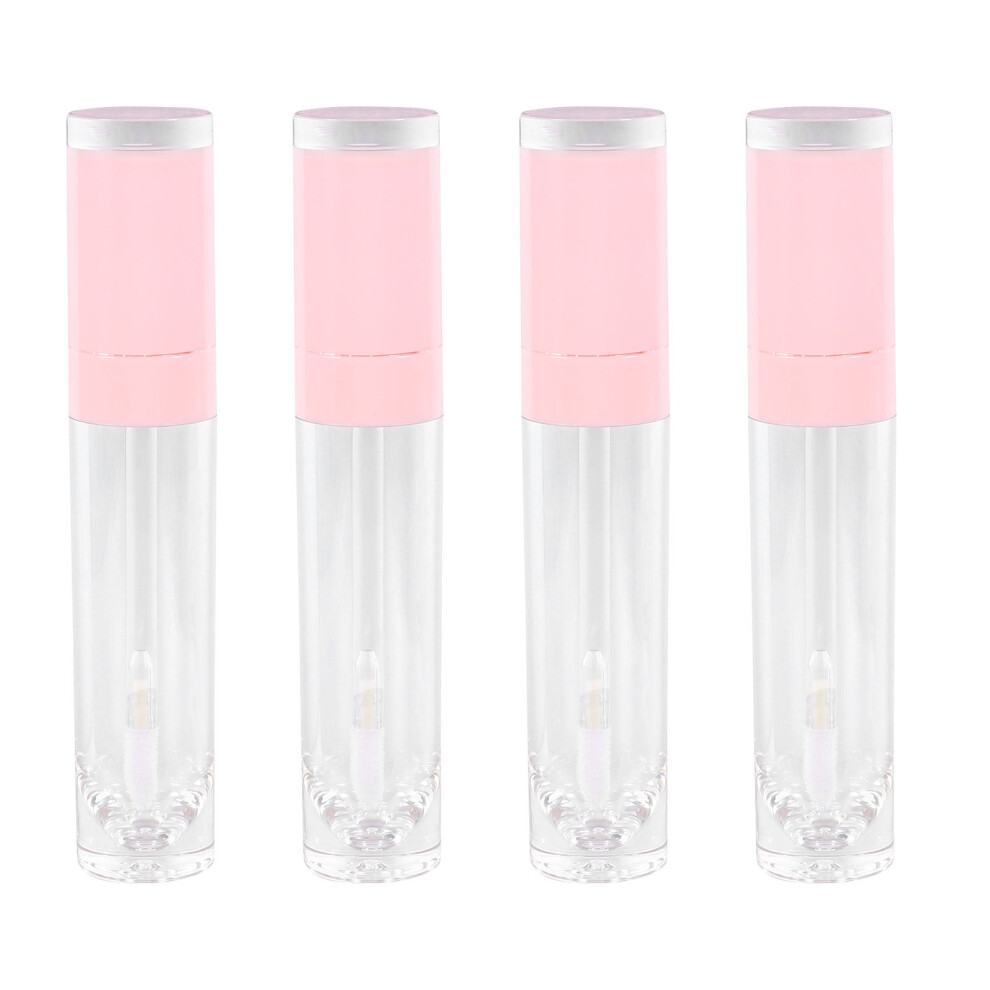 Vaguelly 4Pcs 8Ml Empty Lip Gloss Tubes Practical Makeup Bottles