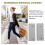 2 pièces couvre-poignée sac valise, protège-main bagage 9