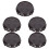support plastique pour pot fleur, socle déco surélevé 5 pièces 9