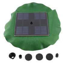 8V 1.6W Solar Powered Fountain Brushless Motor Water Pump Outdoor Garden Pond Pool Decor