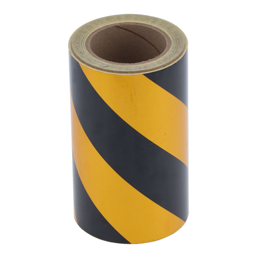 20Cmx30m Reflective Safety Warning Tape Yellow Black Striped Marking Tape Safety Sticker Strips 3634174670782