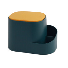 1St Compacte Desktop Afvalbak Met Donkergroen