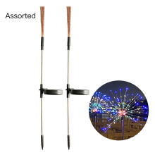 Solar Ground Plug Lights Firework Lights Waterproof Outdoor Patio Garden Lights Decoration
