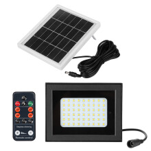 Waterproof 54 LED Solar Lamp Outdoor Garden Yard Wall Light Street LightWarm White
