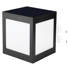 Solar Powered Garden Light IP65 Waterproof Fence Landscape Lamp for Outdoor Lighting