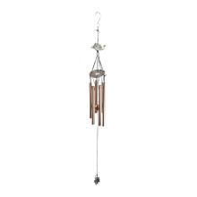 Outdoor Multi Tube Wind Chime Wind Bell Garden Home Yard Hanging Ornament Decoration(Peacock )