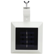 Outdoor Square 6LED Solar Wall Lamp Night Light Waterproof Fence Lamp Human Body Infrared Induction