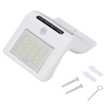 16 LEDs Outdoor Wall White Solar Power Waterproof Lamp Garden Yard Motion Sensor Light