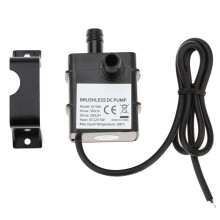 Decdeal erittäin hiljainen mini DC12V 5W mikroharjaton vesipumppu vedenpitävä upotettava suihkulähde akvaario kiertävä 260L/H nosto 350cm