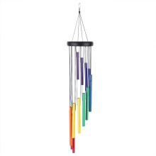 Colorful Tube Wind Chimes Window Hanging Decor Home Outdoor Garden Yard Decor Ornament