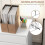 Homcom Cajonera de Oficina Blanco 46 x 40 x 65 cm 6