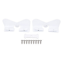 Klappbares Scharnier aus Metall, flexibel, 11 cm, zur Rohrverlängerung und zum Umklappen