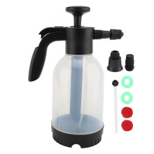 Foam Sprayer 2L Adjustable Pressure Foaming Pump Sprayer Hand Pump Pressure Sprayer for Car Wash Garden Furniture Window Driveway Deck