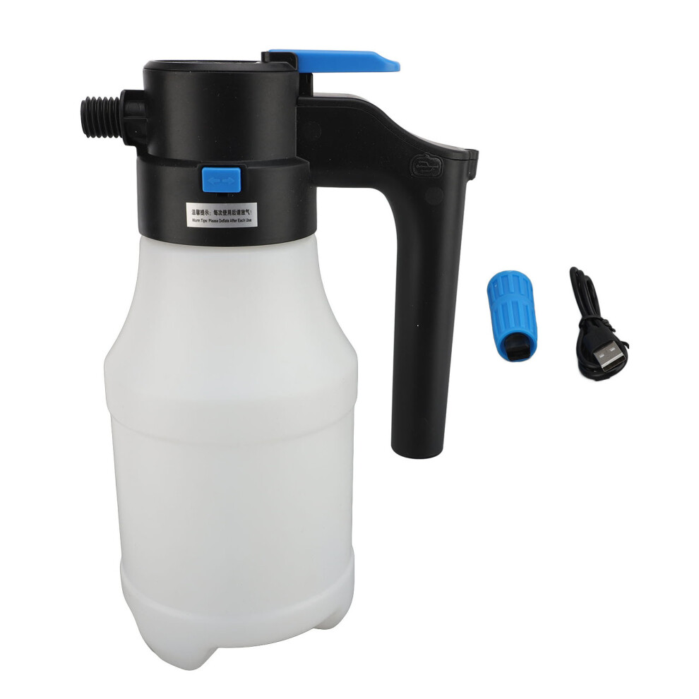 Electric Car Foam Sprayer 1.5L High Pressure Usb Portable Snow Foaming Sprayer Car Wash Foamer For Garden Car Cleaning 3239022877063