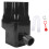 Rainwater Collection System Easy Installation Efficient Rain Barrel Diverter Kit for Downspout Black 1