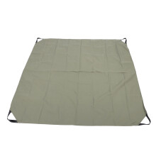 Bladverzamelzak, herbruikbare tuinafvalzak van Oxford-stof, opvouwbaar, geschikt als picknickkleed met handvatten, 145 x 145 cm, waterbestendig.