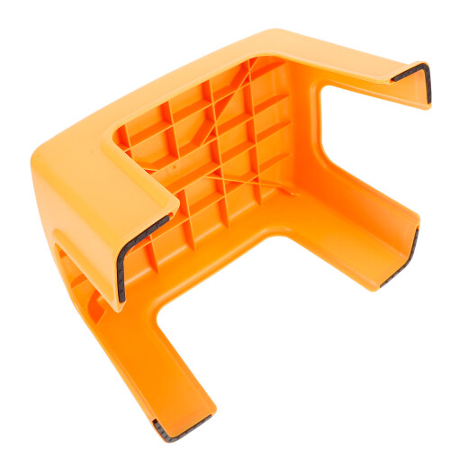 tabouret créatif pour pieds orange pour salon intérieur 2