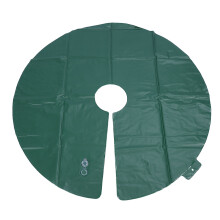 Tree Watering Ring 10 Gallon Reusable PVC Drip Irrigation Water Pouch for Planting Gardening Vert
