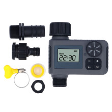 NH3/4in Sprinkler Timer Automatic Easy to Operate Energy Saving Accurate IP55 Waterproof Water Timer for Lawn Pot Pool